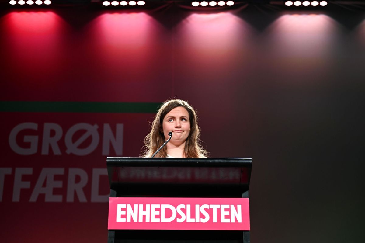 Fredag holdt politisk ordfører Mai Villadsen tale på Enhedslistens årsmøde. Lørdag skal partiets EU-politik diskuteres, men her holder Villadsen sig ude.