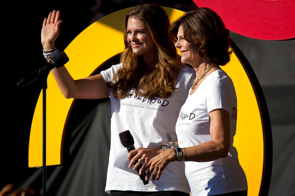 Prinsesse Madeleine ses her sammen med sin mor, dronning Silvia.