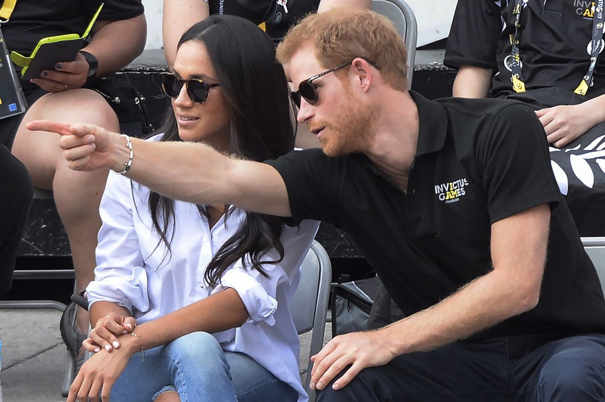 Prins Harry og hertuginde Meghan mødte første gang hinanden i sommeren 2016, da en fælles ven arrangerede en blinddate mellem de to. (Arkivfoto).