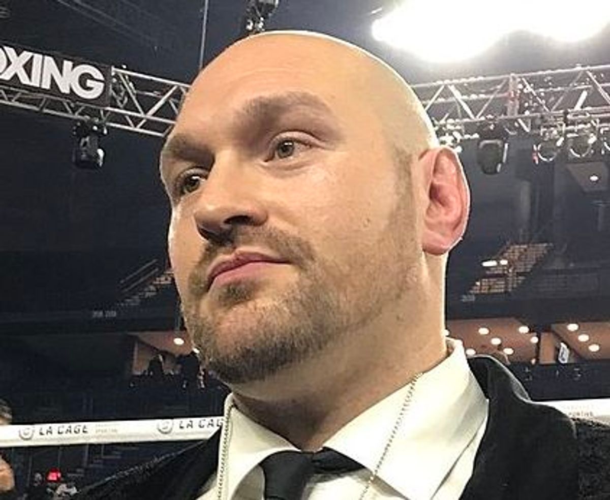 Tyson Fury havde efter alt at dømme fået sig en tår eller to over tørsten.