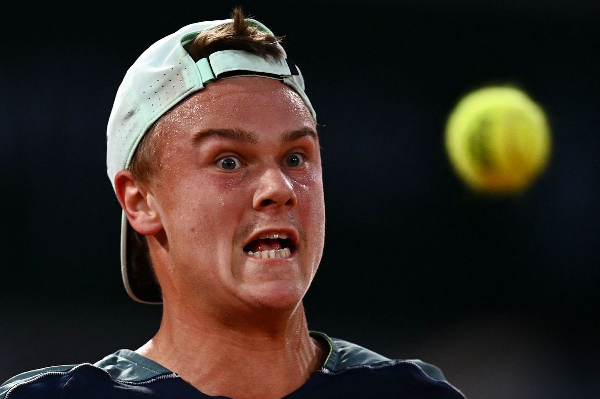 Holger Rune skal ikke spille Astana Open, fremgår det af programmet. (Arkivfoto).