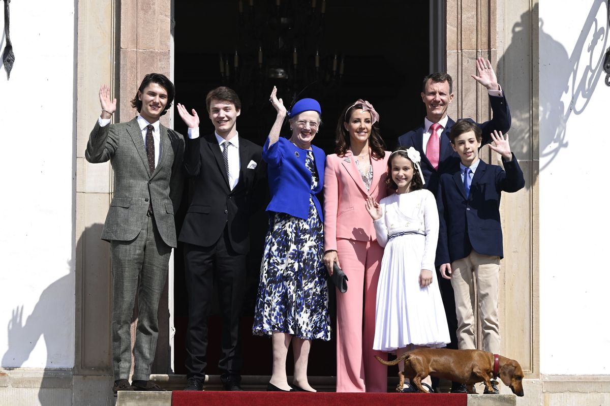 Ved prinsesse Isabellas konfirmation i slutningen af april besøgte hele prins Joachims familie Danmark for at deltage i festlighederne. (Arkivfoto).
