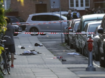 Blodigt angreb med kniv