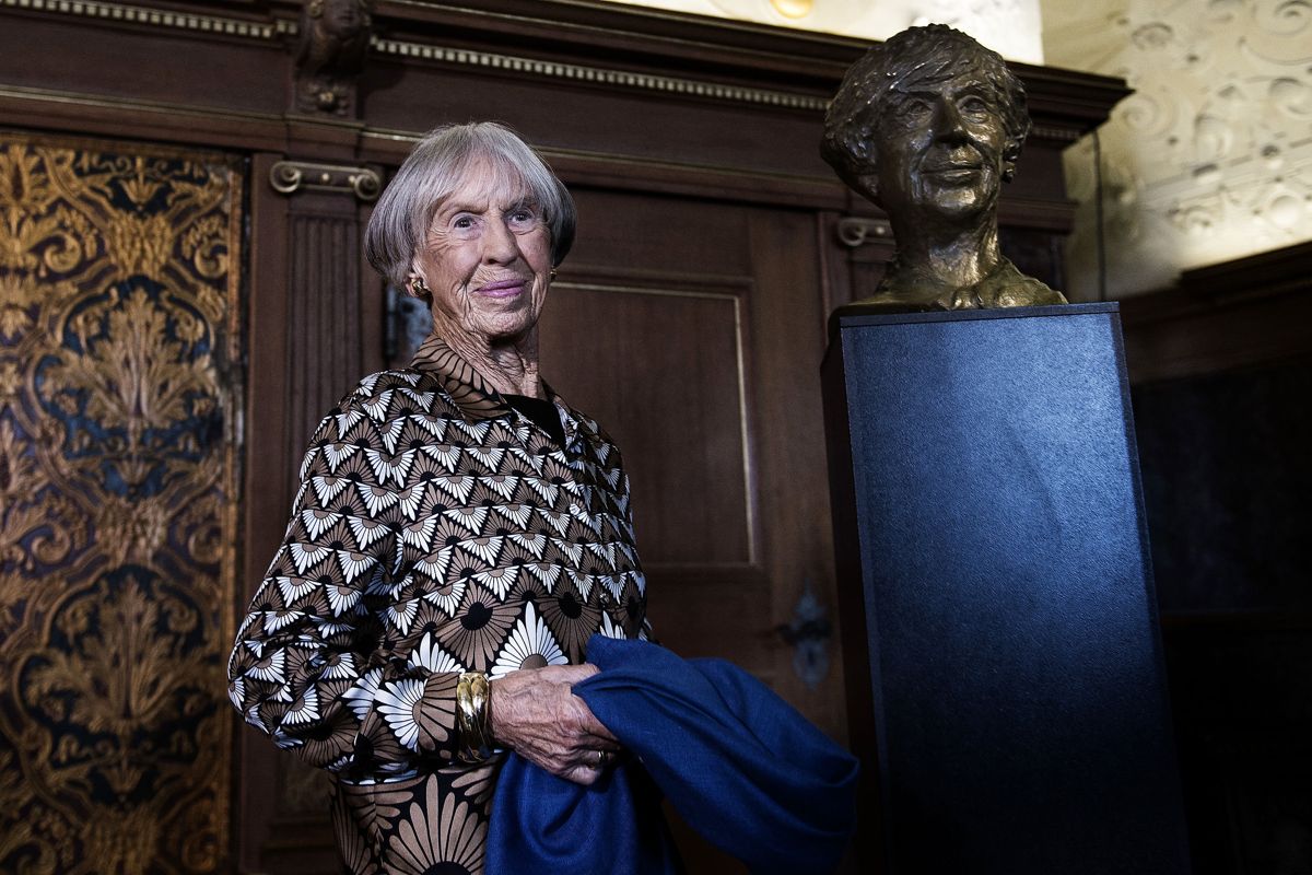 Lise Nørgaard var også med til at skrive manuskripter til "Huset på Christianshavn", inden hun for alvor slog igennem med "Matador". (Arkivfoto).