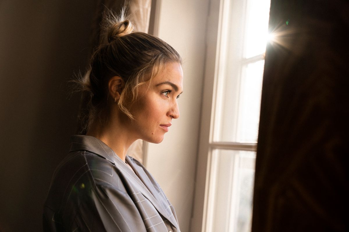 TV-vært og iværksætter Christiane Schaumburg-Müller fotograferet i anledningen af sin 40-års fødselsdag i sit hjem i Gentofte. Hun har for nylig mistet sit ufødte barn.
