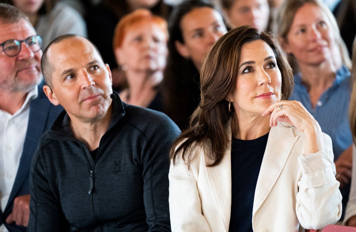 Kronprinsesse Mary besøger Haslev Idrætsefterskole, tirsdag den 14. juni 2022. Det er i forbindelse med projektet Me&We for Mary Fonden. Me&We er et projekt udviklet til elever på efterskoler og har til formål at forebygge mistrivsel blandt unge.