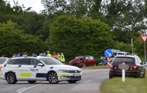 Hårdt kvæstet i voldsom ulykke