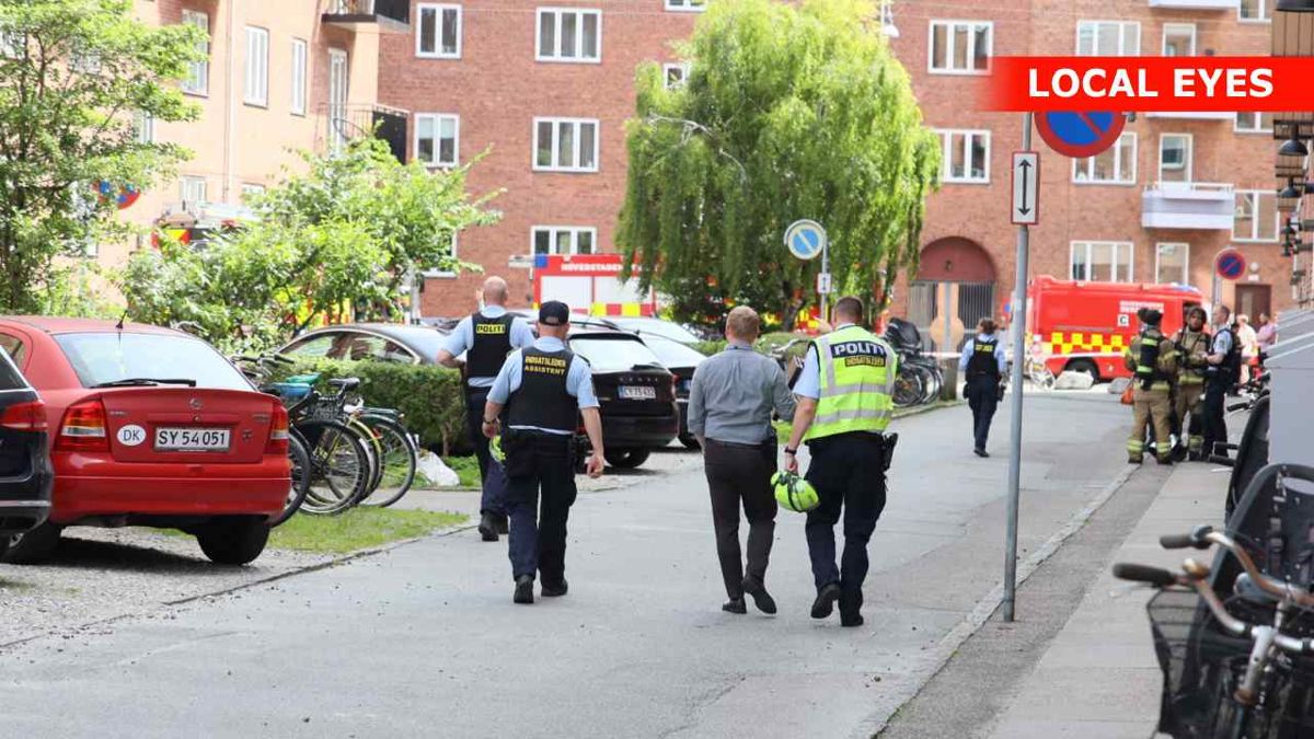 Politiet fik anmeldelsen 10.35.