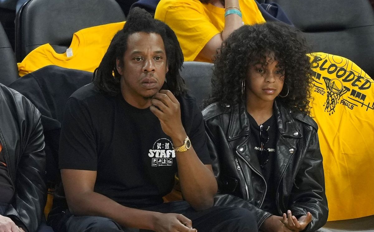 Jay-Z og han 10-årige datter Blue Ivy