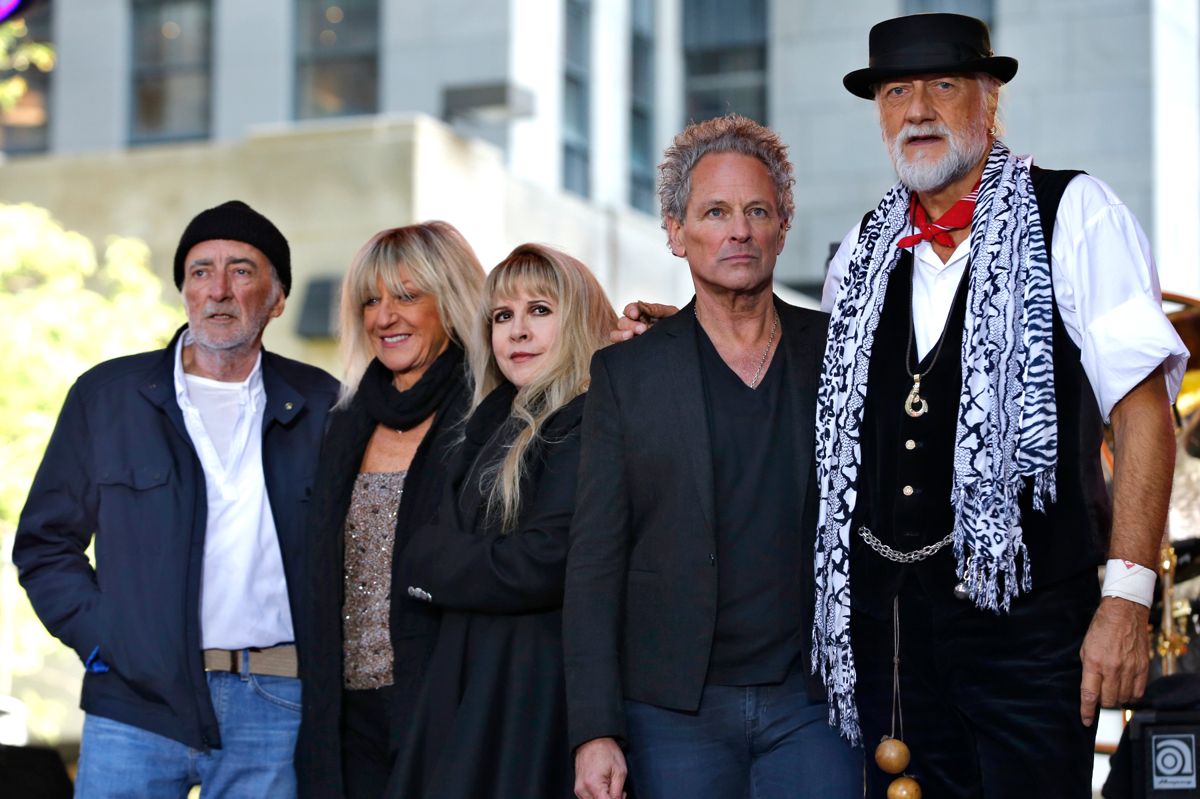 Afdøde Brett Tuggle har turneret med denne rockgruppe, Fleetwood Mac, gennem 20 år.