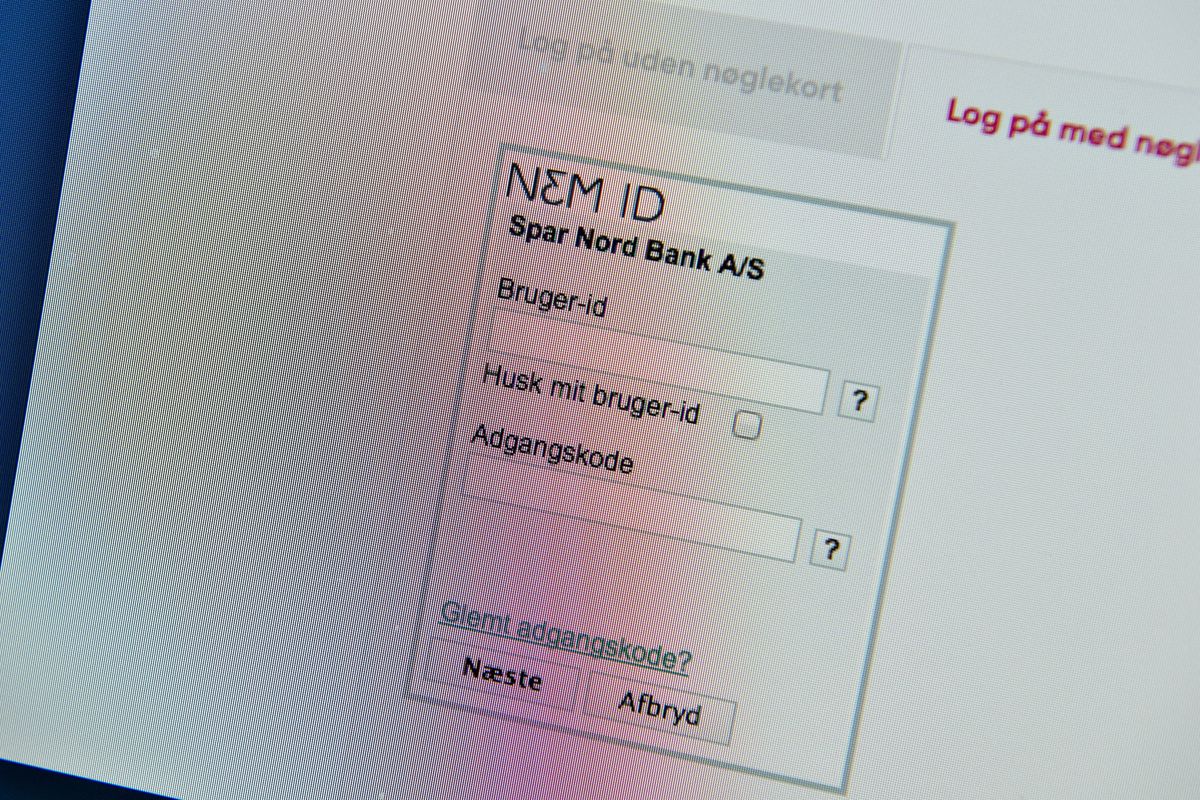 Nogle NemID-brugere kan have problemer med at logge på blandt andet netbank og sundhed.dk. (Arkivfoto).
