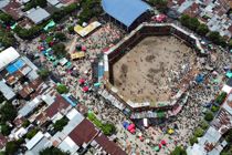 Mindst fire dræbt ved tyrefægtning