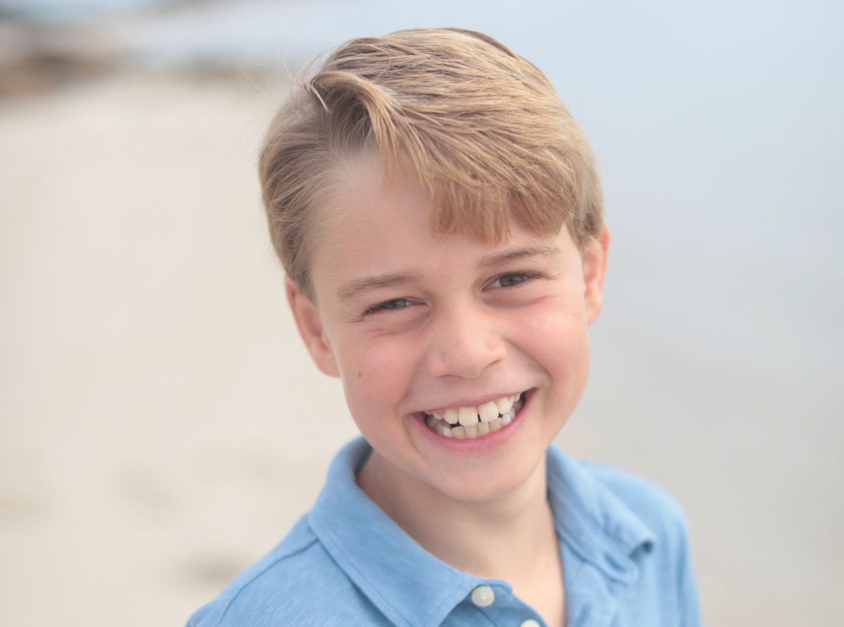 Prins George, der er nummer tre i den britiske tronarvefølge, og som i dag den 22. juli fylder 9 år.