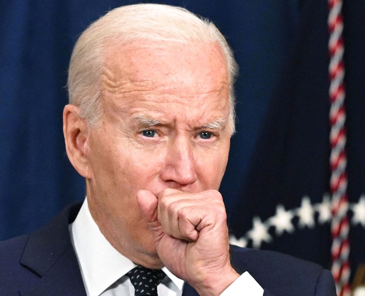 Præsident Joe Biden er i bedring - men har stadig symptomer