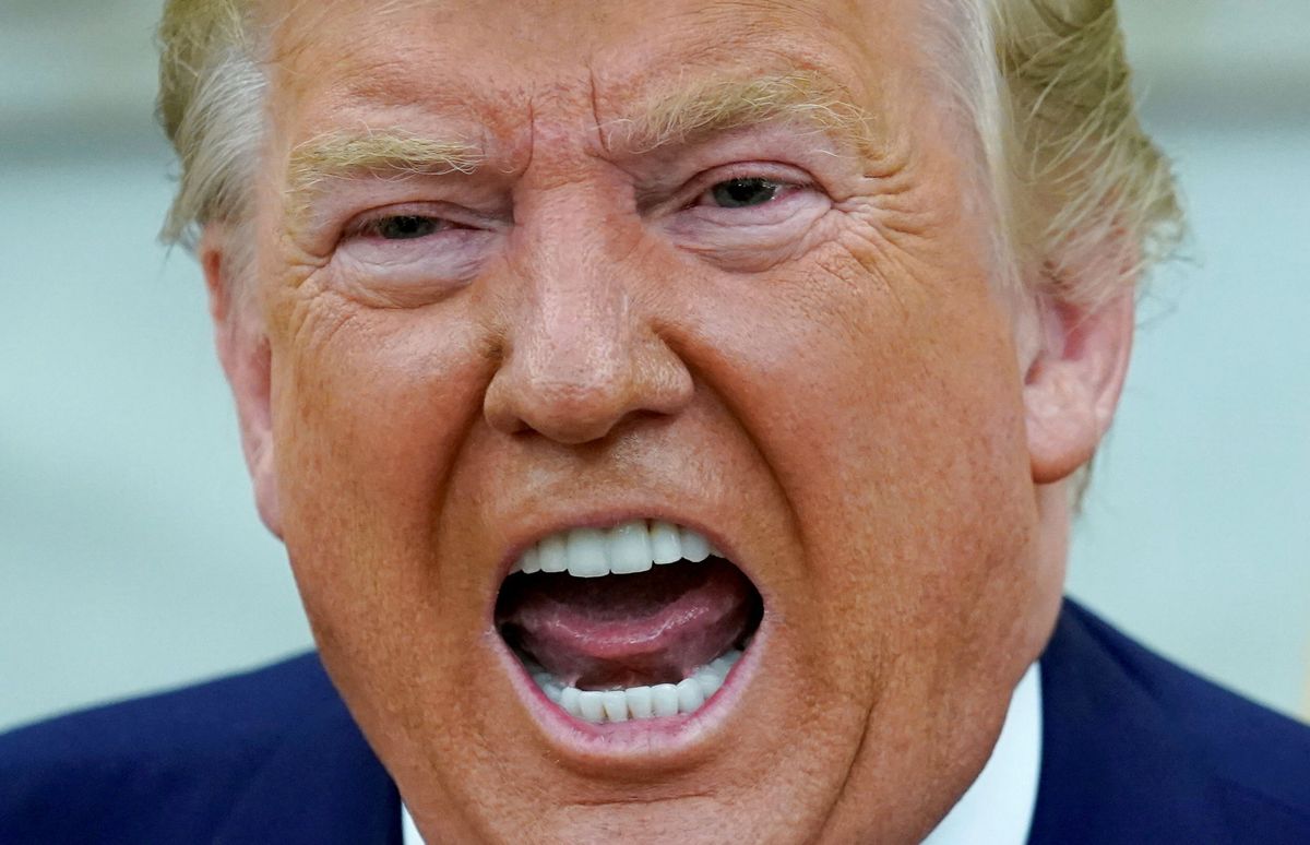 Donald Trumps kontorer er blevet ransaget af FBI - og det er ikke noget, der huer, den tidligere amerikanske præsident.