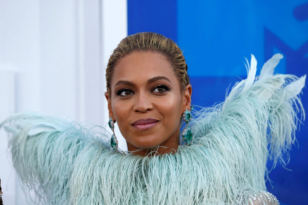 Sangerinden Beyonce ankommer til MTV Video Music Awards i New York 2016. (Arkivfoto)
