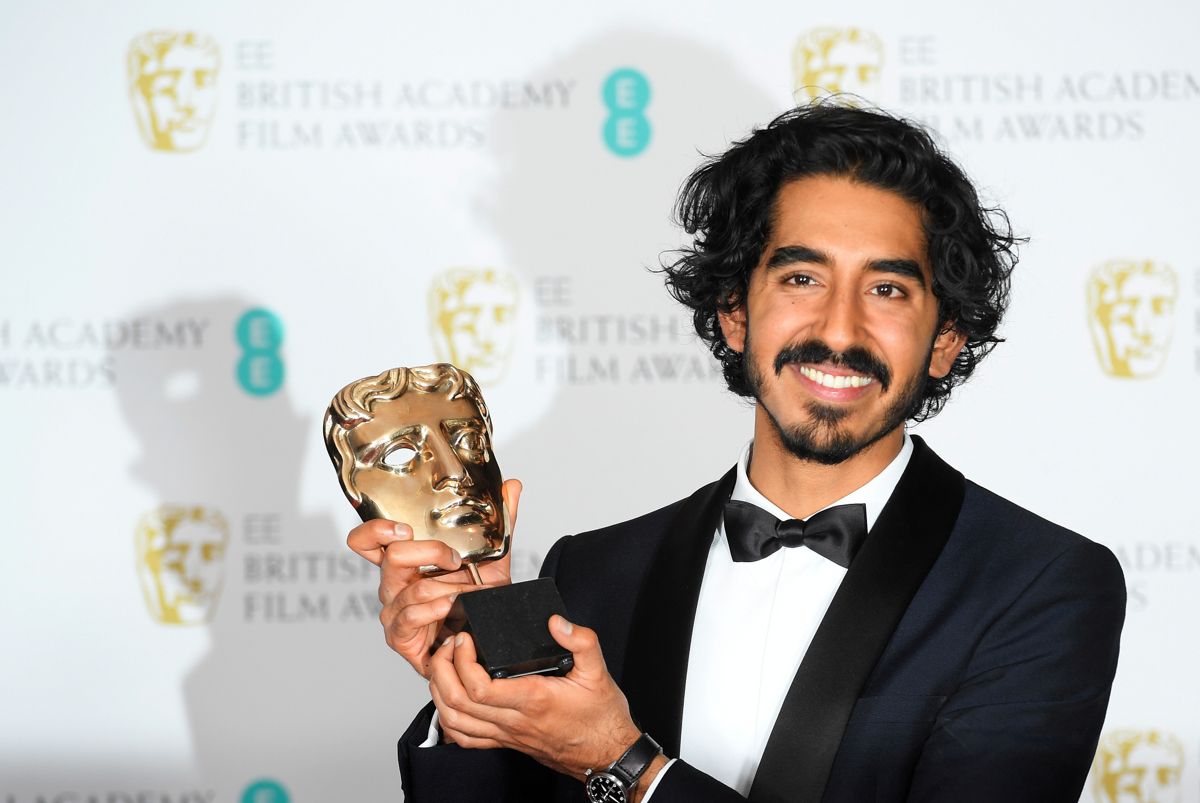 Dev Patel var mandag vidne til et knivstikkeri.