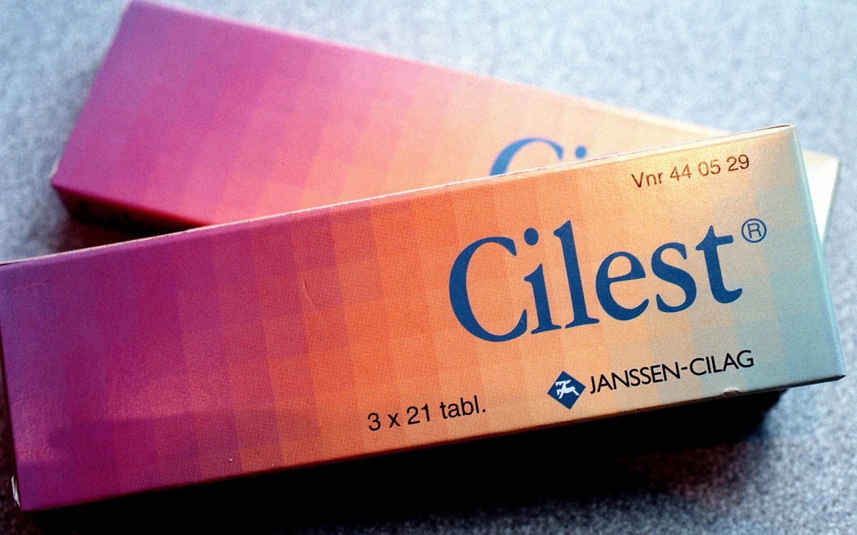 P-piller Cilest fra Janssen-Cilag.