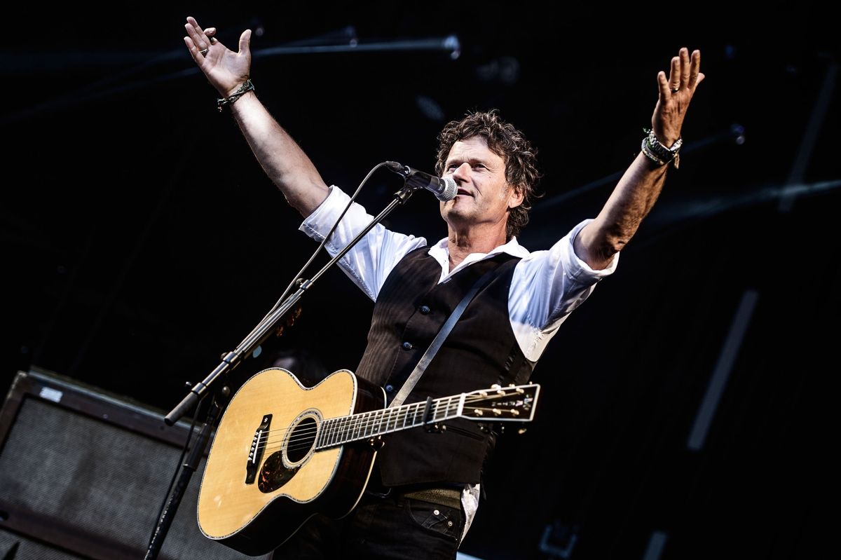 Poul Krebs har spillet utallige koncerter på festivaler i hele landet - fra Skagen til Tønder og Bornholm til Herning. Årets festivalturné bliver hans sidste. (Arkivfoto).