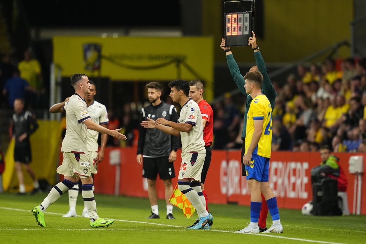 Europa Conference League kvalifikationskampen mellem Brøndby IF og FC Basel i Brøndby torsdag den 4. august 2022.