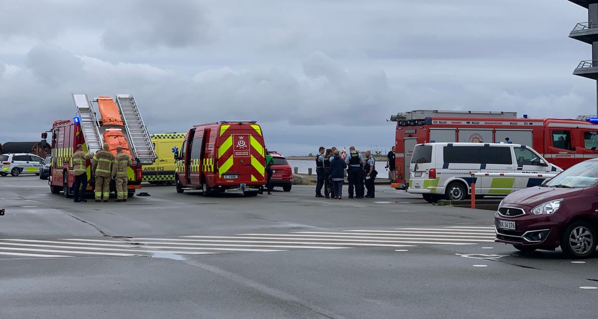 En ældre mand blev fundet livløs i vandet i Kastrup.