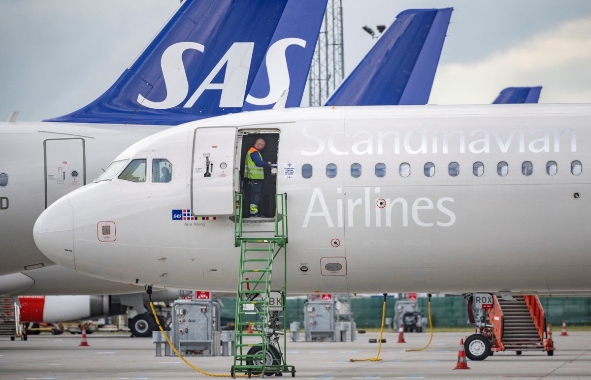 SAS bløder passagerer i juli.