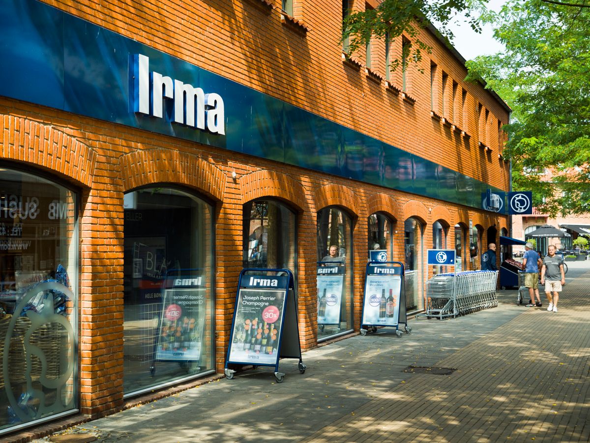 Produktet er blevet solgt i Irma butikker på Sjælland.