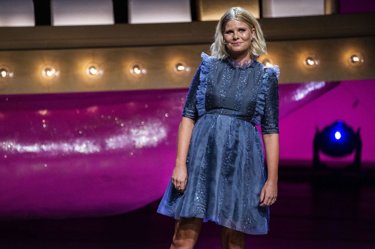 Tv-vært Sofie Linde stod i spidsen for Zulu Comedy Galla i 2020. Fra scenen holdt hun en tale, som fik MeToo-bølgen til at blusse op igen. Hun har modtaget flere priser for sin tale, og hendes kjole er siden blevet udstillet på Nationalmuseet. (Arkivfoto).