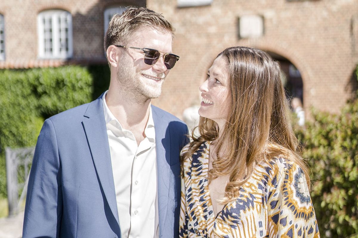 Mads Madsen faldt for Laila Friis-Salling, da hun medvirkede i "Vild med dans". Nu skal han danse brudevals med hende. (Arkivfoto).