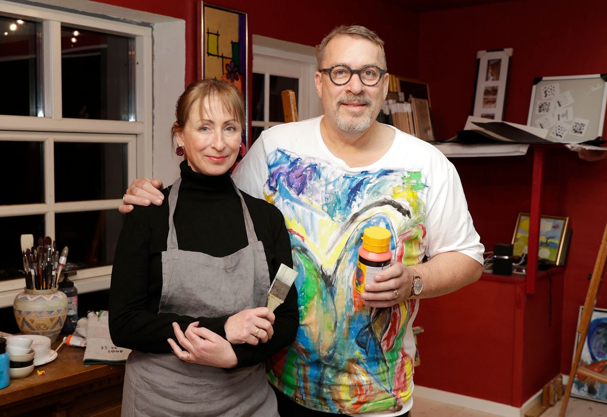 Thomas Eje og hans hustru Katherine Scrivens Eje