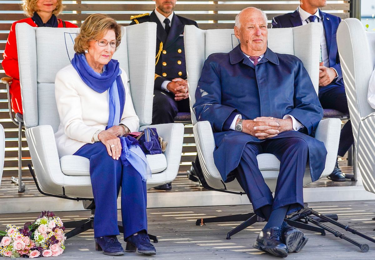 Det norske kongepar, kong Harald og dronning Sonja, udtalte sig tirsdag for første gang offentligt om deres kommende svigersøn, den amerikanske shaman Durek Verrett.