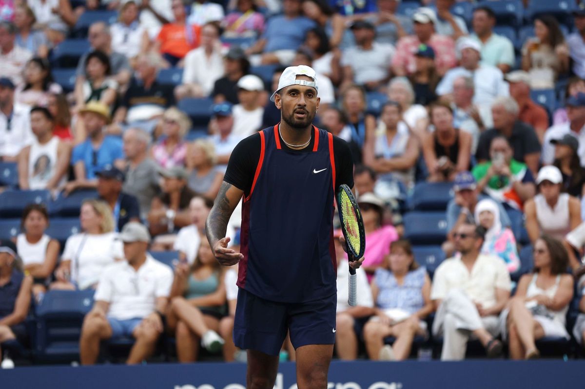 Nick Kyrgios har astma og var ikke tilfreds med det, han kalder stanken af hash til US Open.