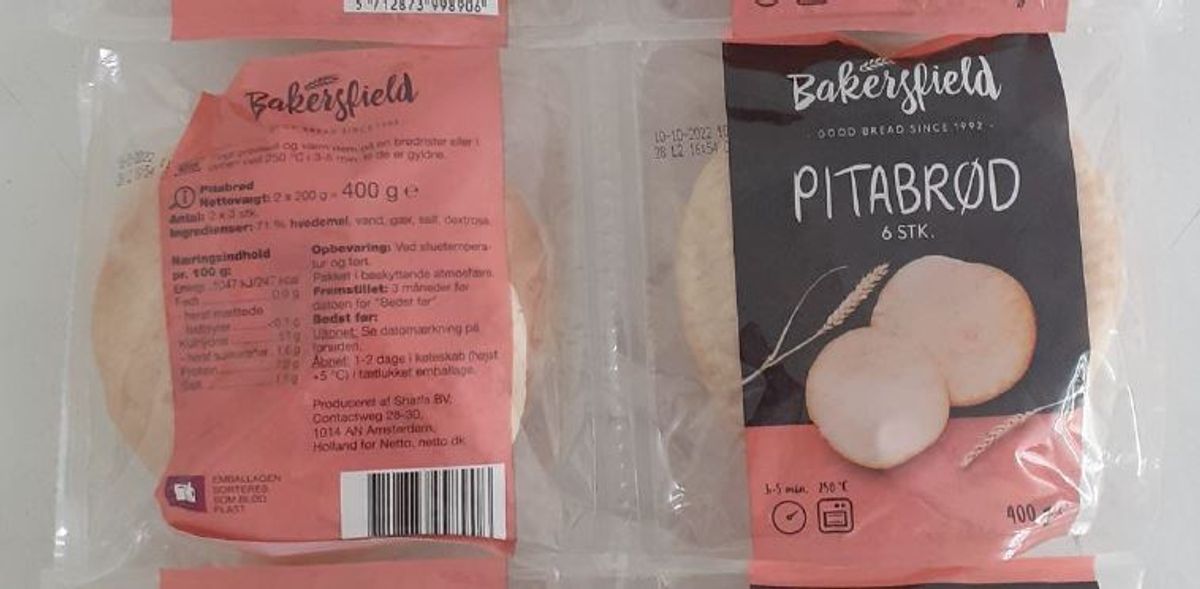 Disse pitabrød tilbagekaldes.