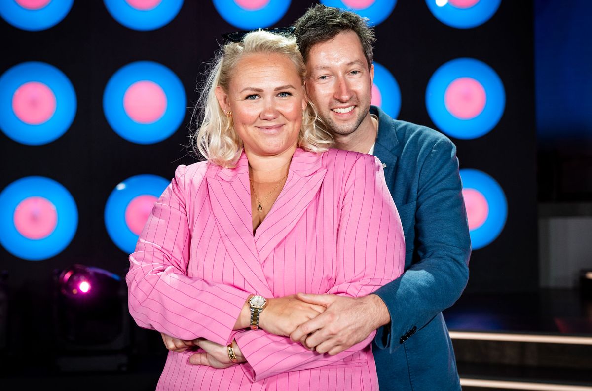 Cecilie Schmeichel ses her sammen med sin 'Vild med dans'-partner Damian Czarnecki, der i øvrigt debuterer i programmet.