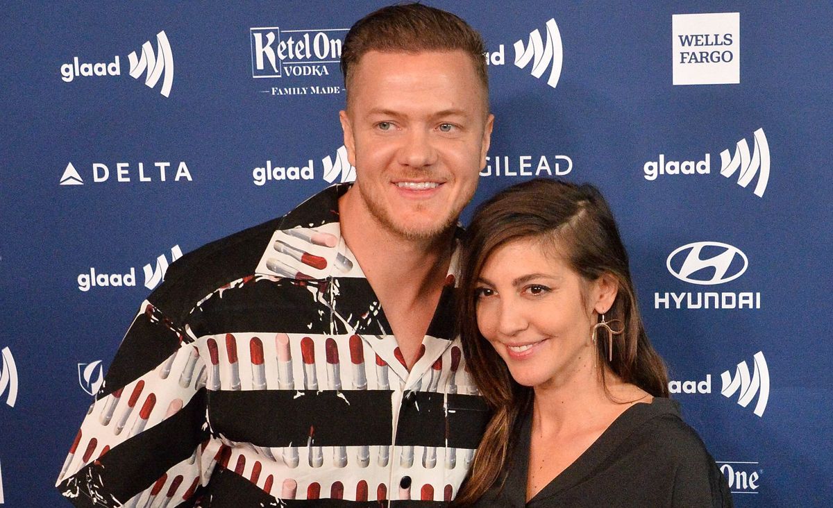 Aja Volkman og Dan Reynolds.