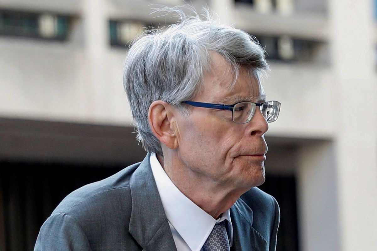 Forfatteren Stephen King, som den 21. september fylder 75.
