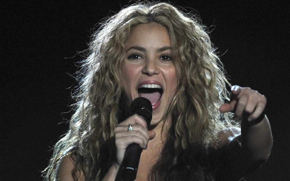 Den colombisk-fødte superstjerne Shakira