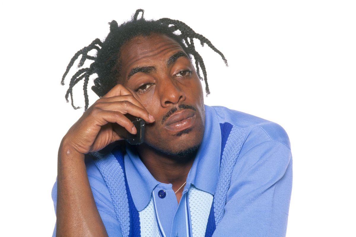 Rapperen Coolio havde sin storhedstid i 90'erne. Dette billede er taget i 1997 i Köln.