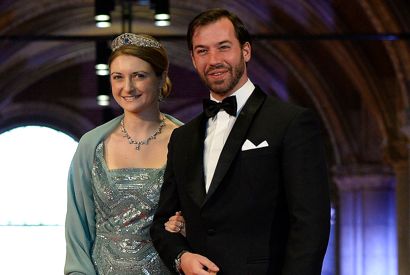 Arvestorhertugparret af Luxembourg, der nu venter deres barn nummer to.