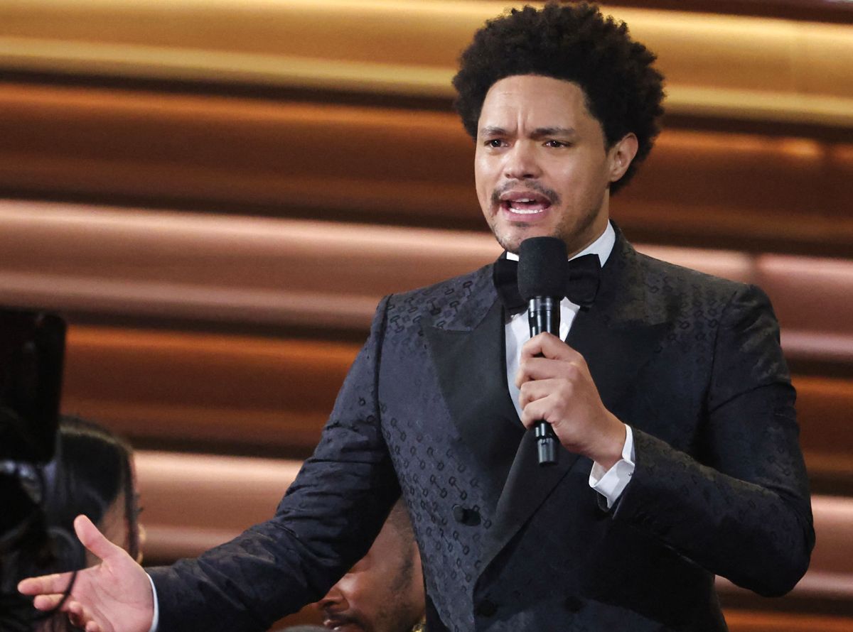 Den amerikanske komiker og snart forhenværende 'The Daily Show'-vært Trevor Noah.