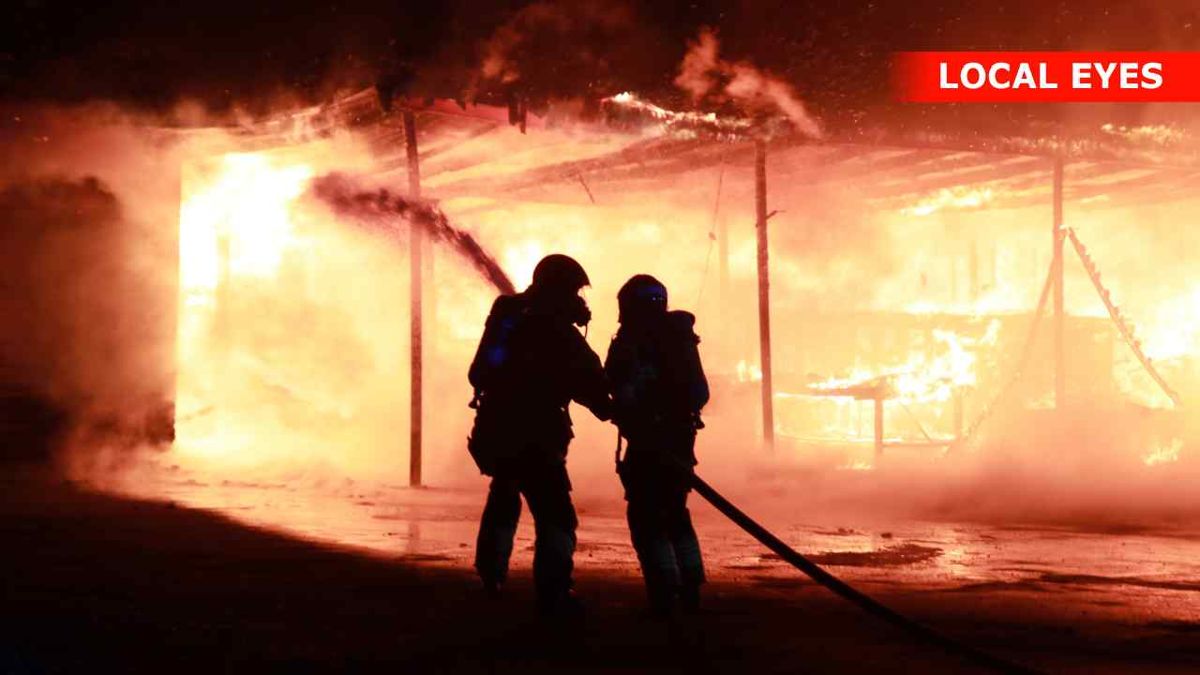 Politiet efterforsker nu en brand i Stenlille.