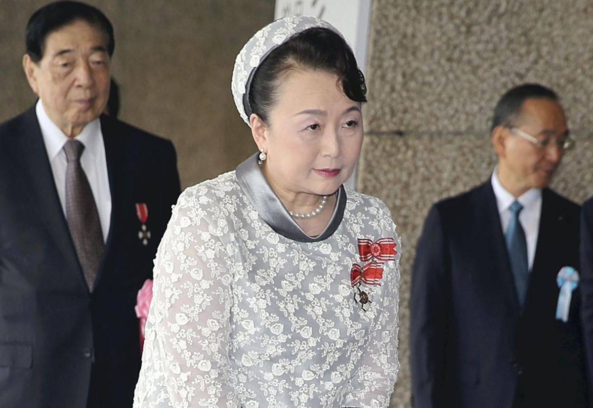 67-årige prinsesse Nobuko af Japan.