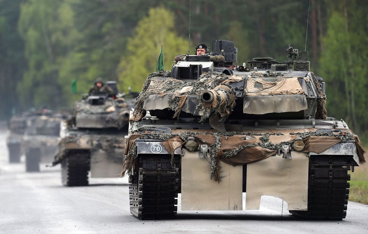 Det er Leopard 2-kampvogne som denne, der er blevet godkendt til operation i Ukraine.