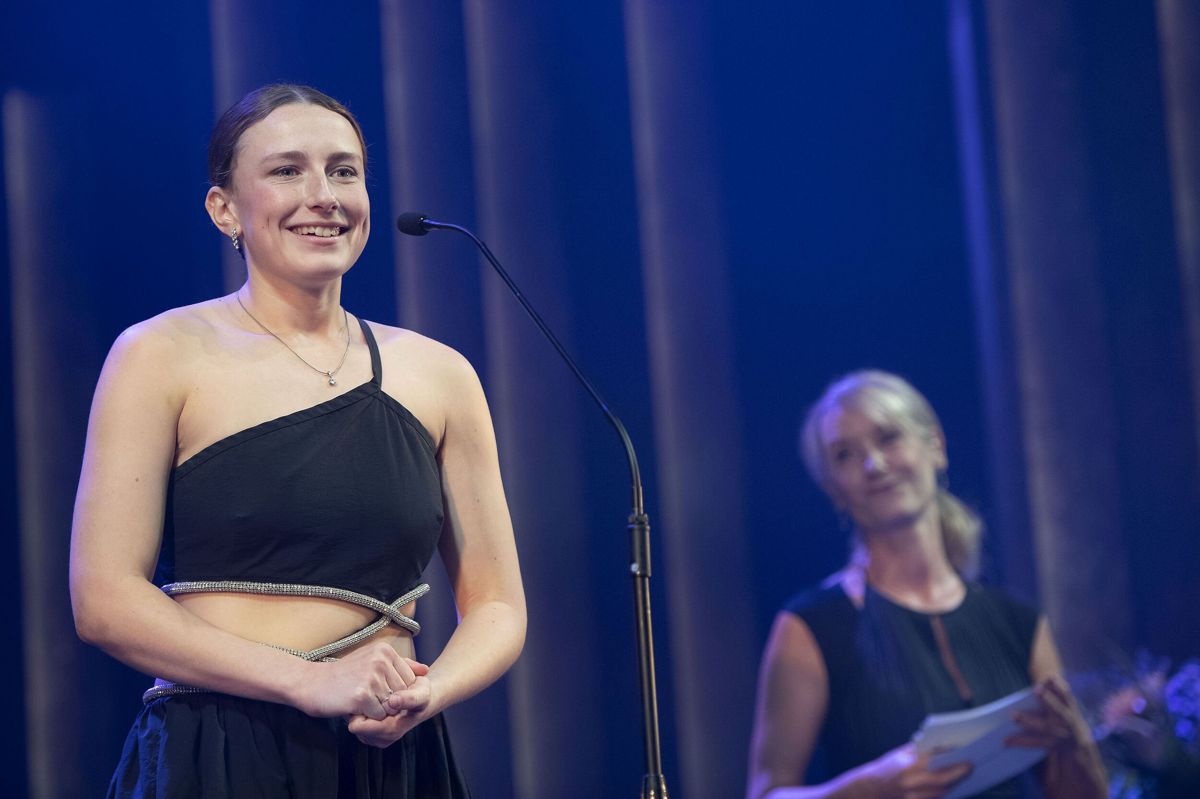 Mathilde Arcel var blandt modtagerne af Lauritz-fondens Believe in You-pris, da Lauritzen-prisen blev uddelt i 2022. (Arkivfoto).