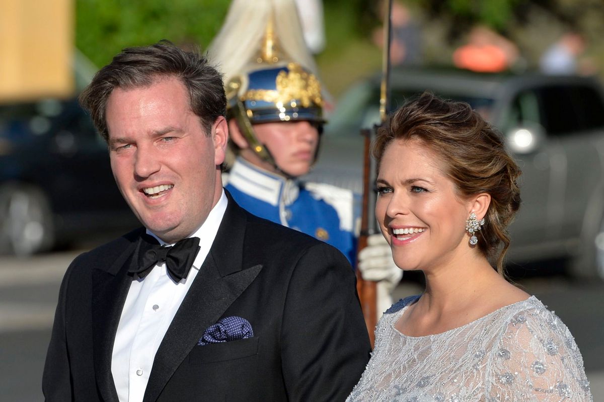 Prinsesse Madeleine og hendes britisk-fødte mand Christopher O'Neill.
