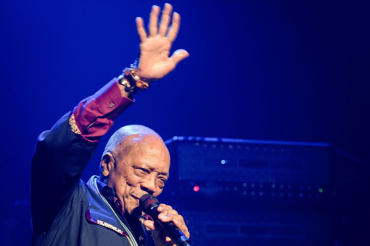 Den amerikanske producer og musiker Quincy Jones har i sin lange karriere blandt mange andre samarbejet med Michael Jackson, Ray Charles, Frank Sinatra, Ella Fitzgerald og Aretha Franklin. (Arkivfoto).