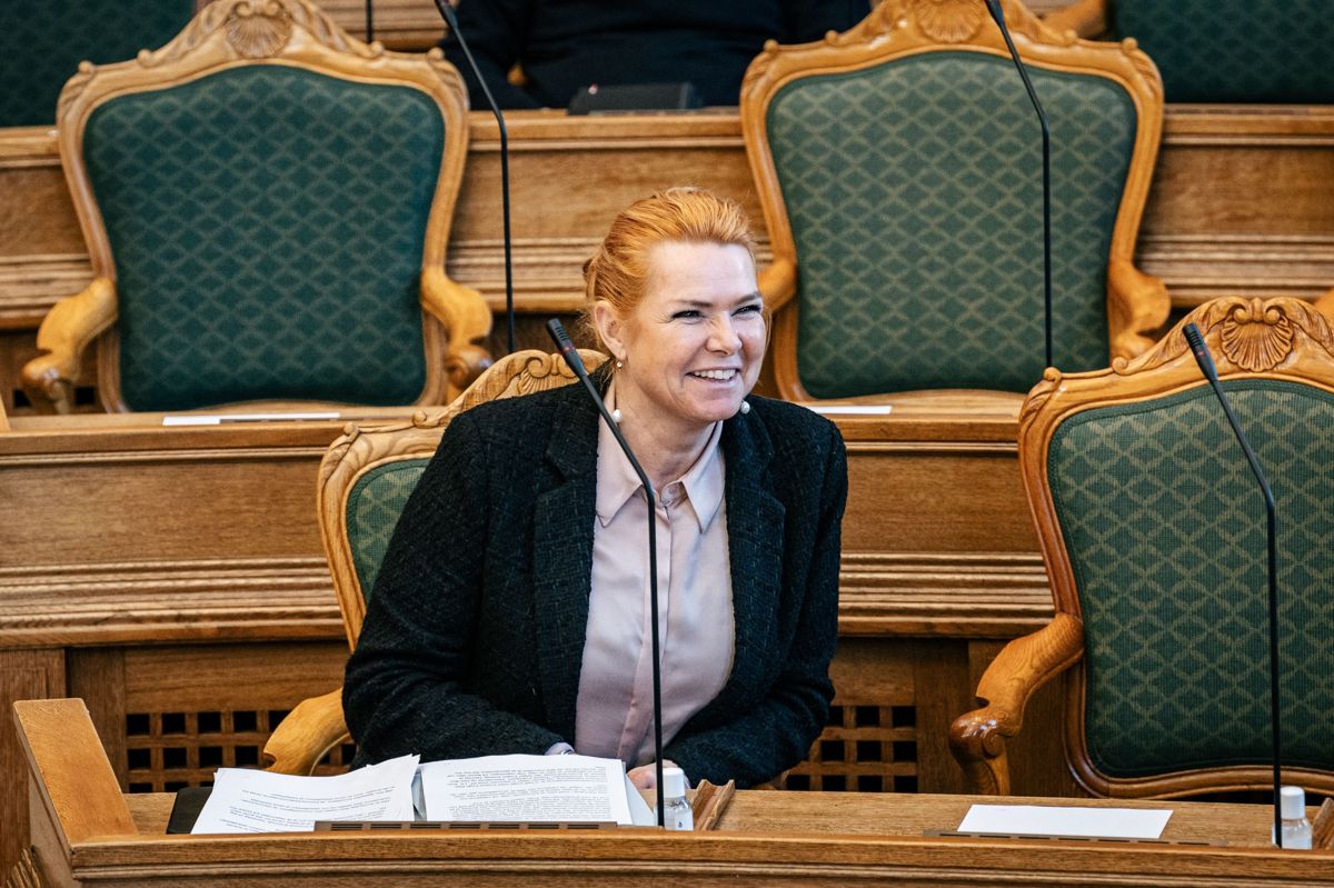 Anført af Inger Støjberg kom Danmarksdemokraterne ind i Folketinget i første forsøg. Her ses partiformanden i Folketingssalen i sidste måned.