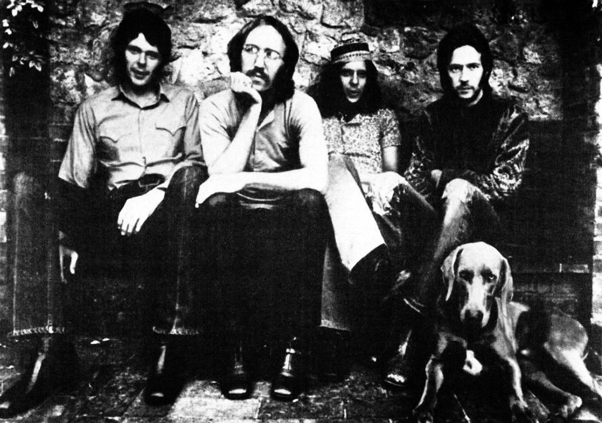 Derek and the Dominos bestod, ud over Jim Gordon, yderst til venstre., af Eric Clapton, Duane Allman og Bobby Whitlock.