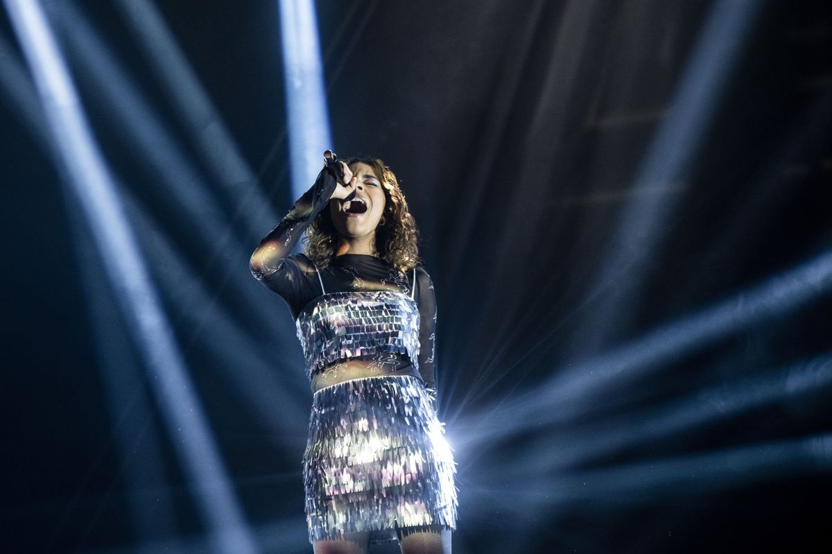 Ved fredagens udgave af "X Factor" var temaet "på klub". Her optrådte Nambahlou Christensen med sangen "Silverflame" af Dizzy Mizz Lizzy. (Arkivfoto).