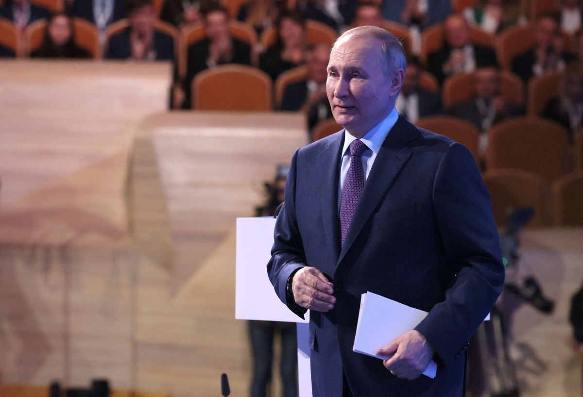 Vladimir Putin troppede op på årsdagen for annekteringen.